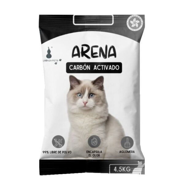 Arena Calabaza De Carbon Activado 4.5 Kg