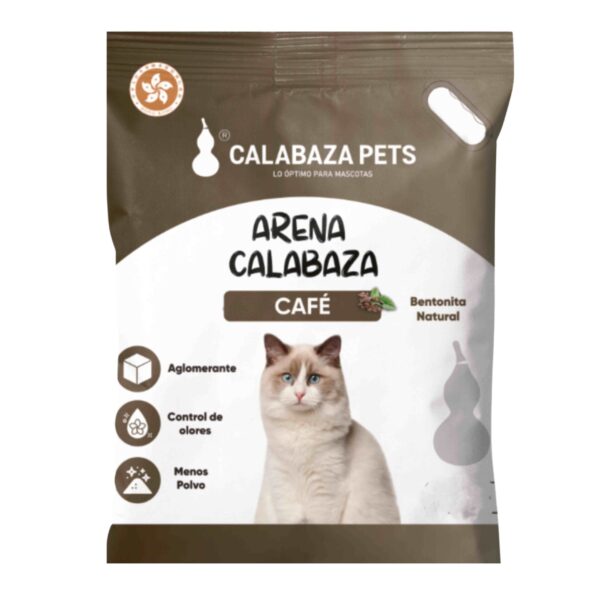 Arena Para Gatos Calabaza Aroma Café