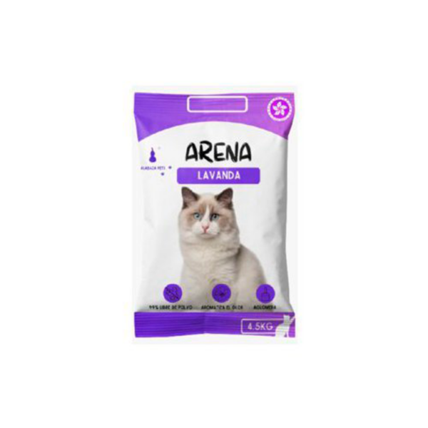Arena Calabaza Lavanda 4.5Kg