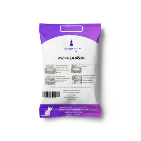 Arena Calabaza Lavanda 4.5Kg - Imagen 2