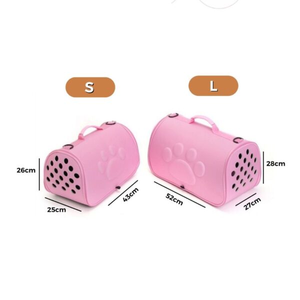 Bolso Plegable Huellita Agua Marina - Imagen 3