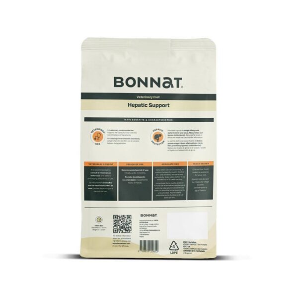 Bonnat Veterinary Diet Gatos Hepatic Support 2kg