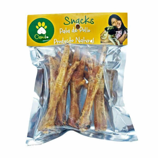 Canito Snacks Deshidratados Paticas De Pollo