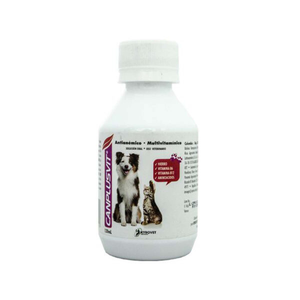 Canplusvit Antianémico y Multivitaminico 120 ml