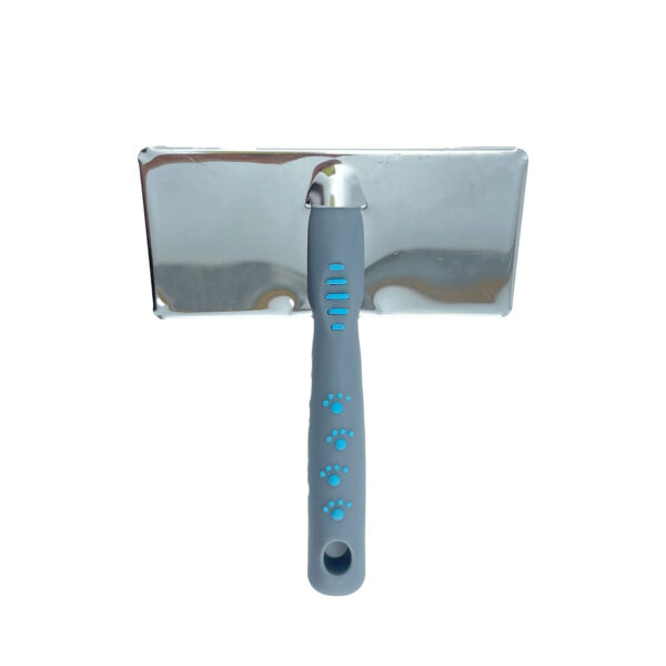 Cepillo Sliker Mango Huella Huesos Grande Azul - Imagen 2