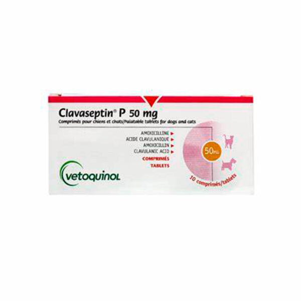 Clavaseptin 50 Mg x 10 Unidades
