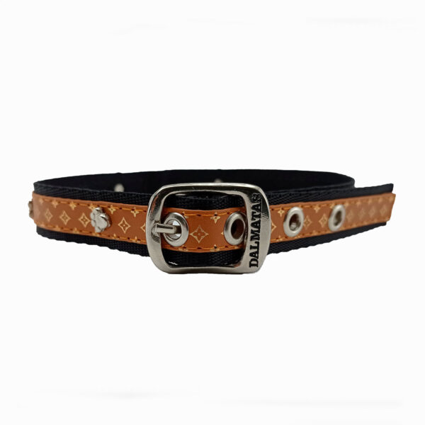 Collar Perro En Reata Con Huesos Y Huellas - Imagen 2