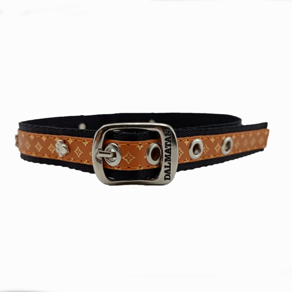 Collar Perro En Reata Con Huesos Y Huellas - Imagen 3