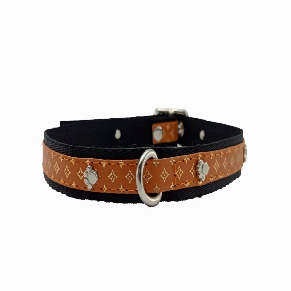 Collar Perro En Reata Con Huesos Y Huellas - Imagen 4