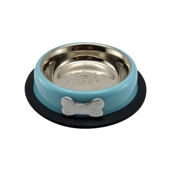 Comedero Metalico Colores Pasteles - Imagen 2