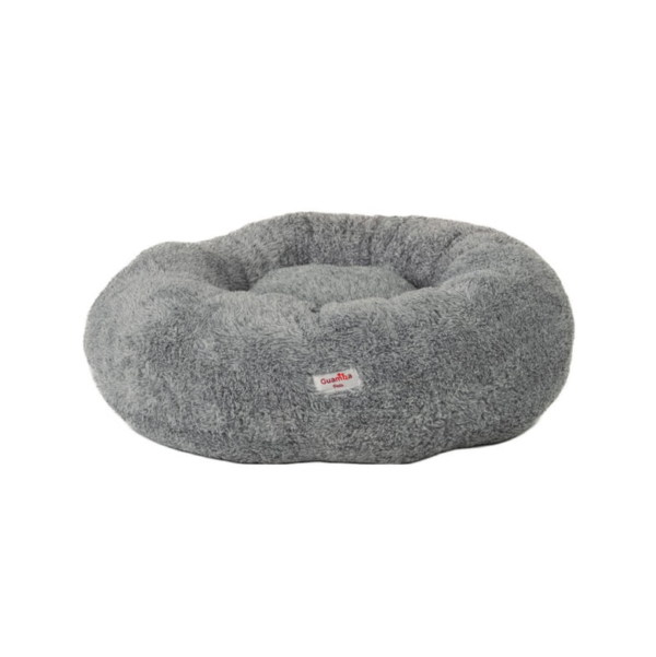 Cama Mascota Donut 60 Cms Gris