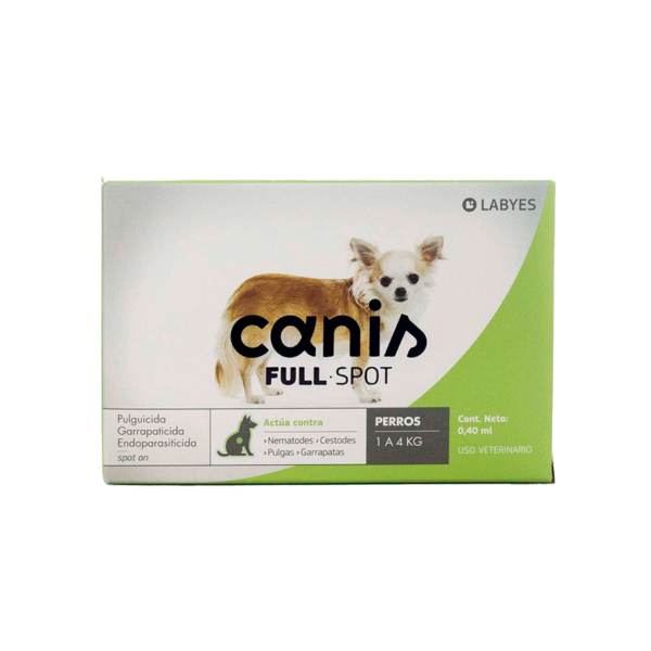 Canis Full Spot Para Perros 1 A 4 Kg