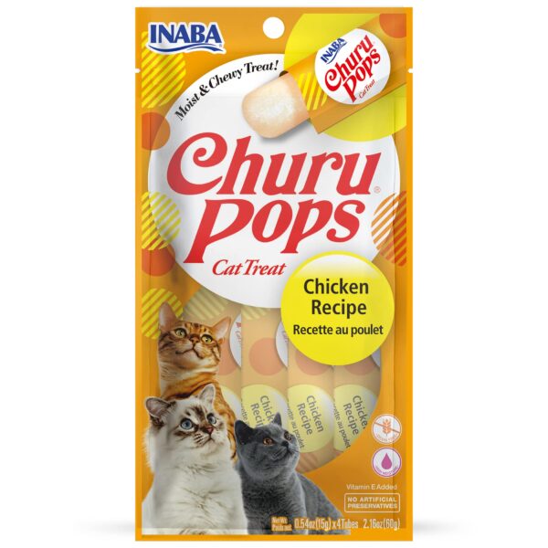 Churu Pops Gatos De Pollo 4 Unidades