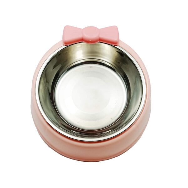 Comedero Metal y Plastico Deluxe Corbatin - Imagen 2