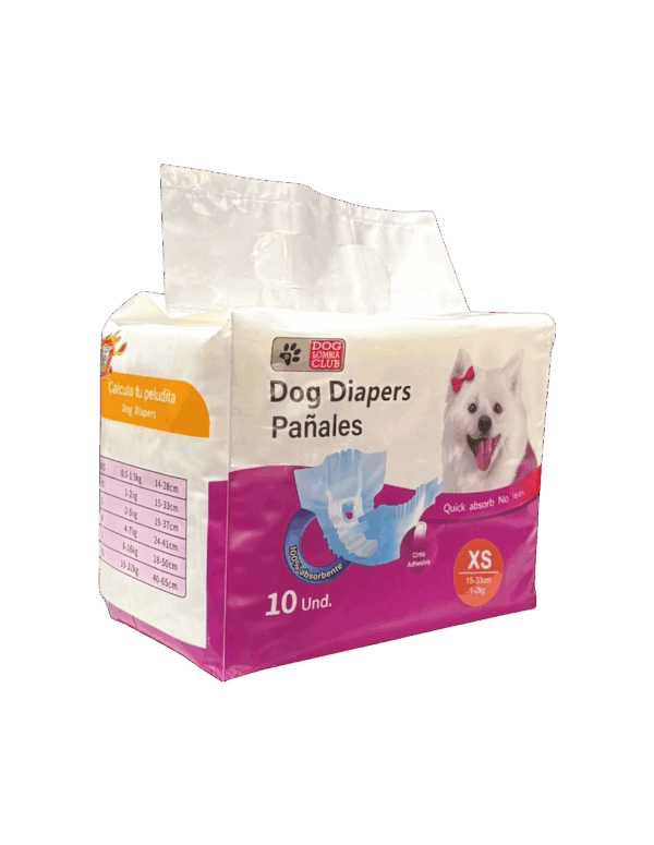 Pañales Desechables Colmascotas Para Hembra 10 Unidades