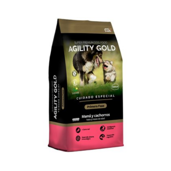 Agility Gold Cuidado Especial Mamá y Cachorro 8kg