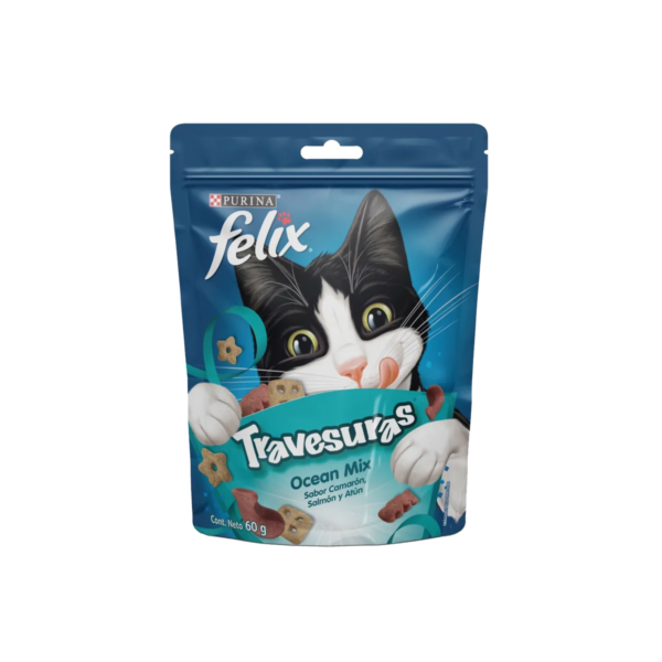 Felix Travesuras Ocean Mix Bocaditos 60 g