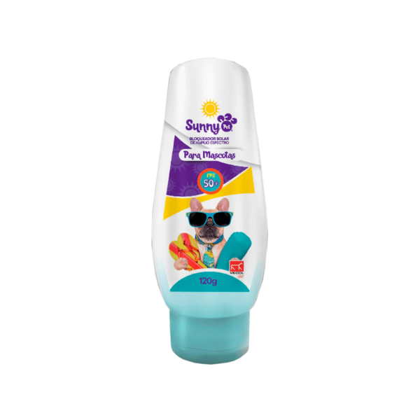 Bloqueador Solar Para Mascotas FPS 50+ (Sunny) 120G