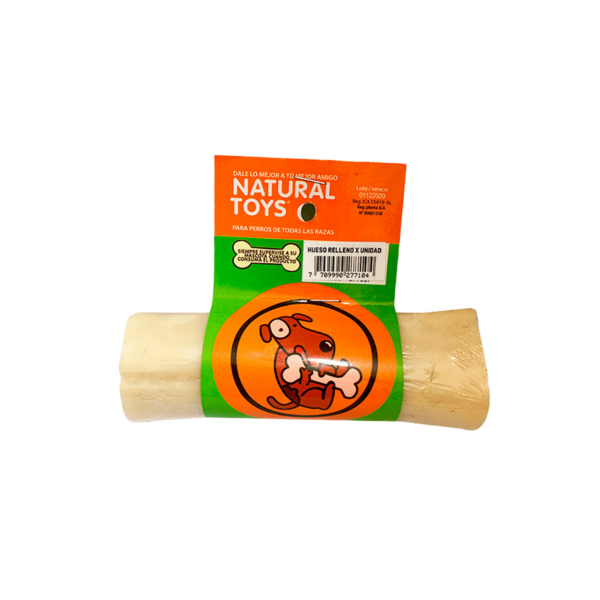 Snack Hueso Relleno De Proteina Natural Toys