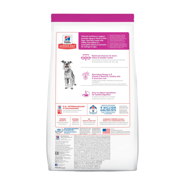 Hill Small Paws Adult 7+ 4.5LB - Imagen 2
