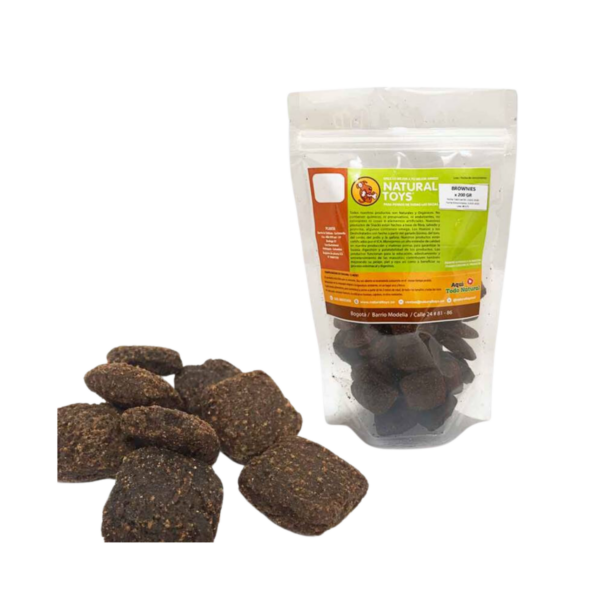 Brownies de Proteína y Fibra Natural Toys