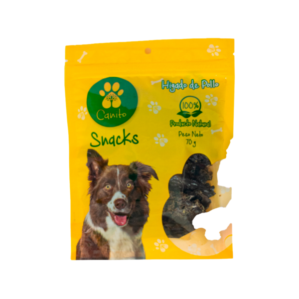 Canito Hígado Deshidratado Snack