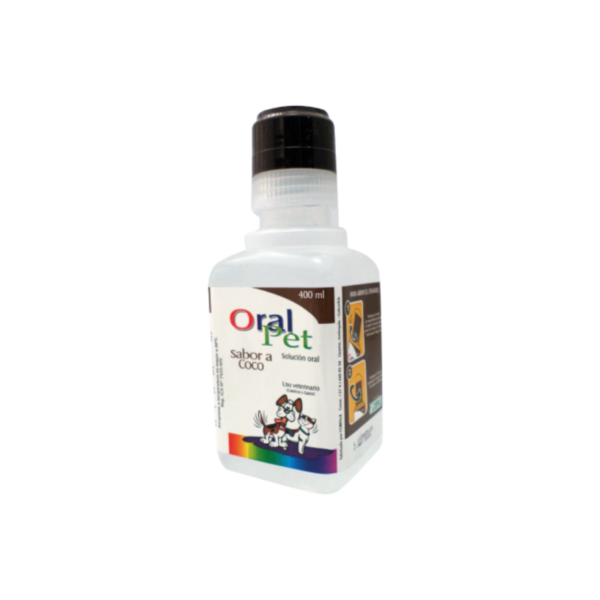 ORAL PET Suero Oral Sabor a Coco 400 ml