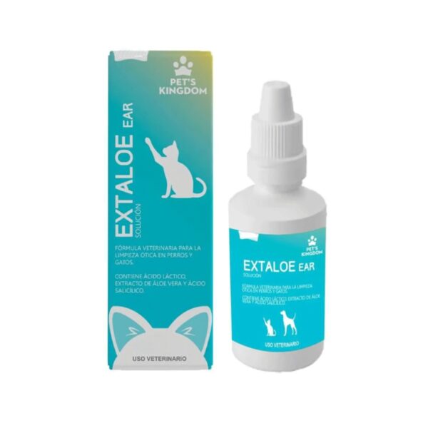 Extaloe Ear Limpiador de Oídos para Mascotas 120ml