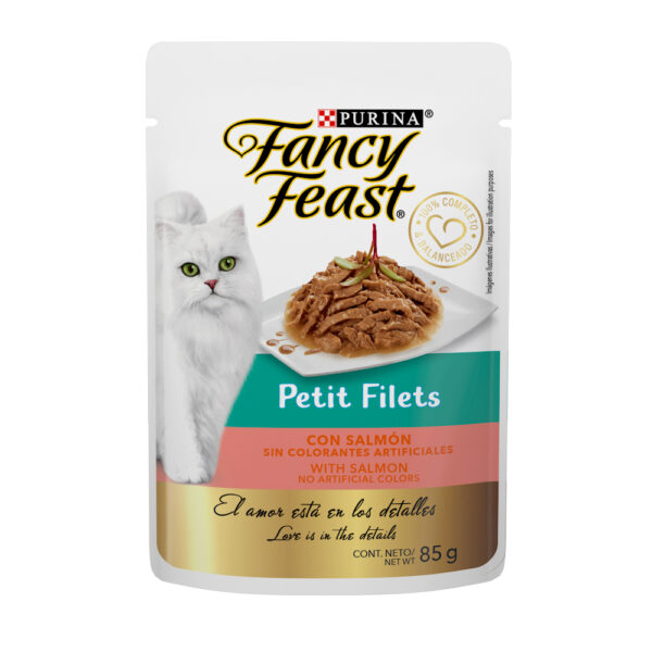 Fancy Feast Gato Sobres Cat Petit Filets Salmon 85 gr