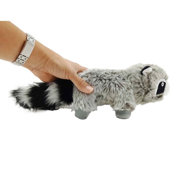 Peluche Mapache Con Sonido Y Relleno Plastico - Imagen 3