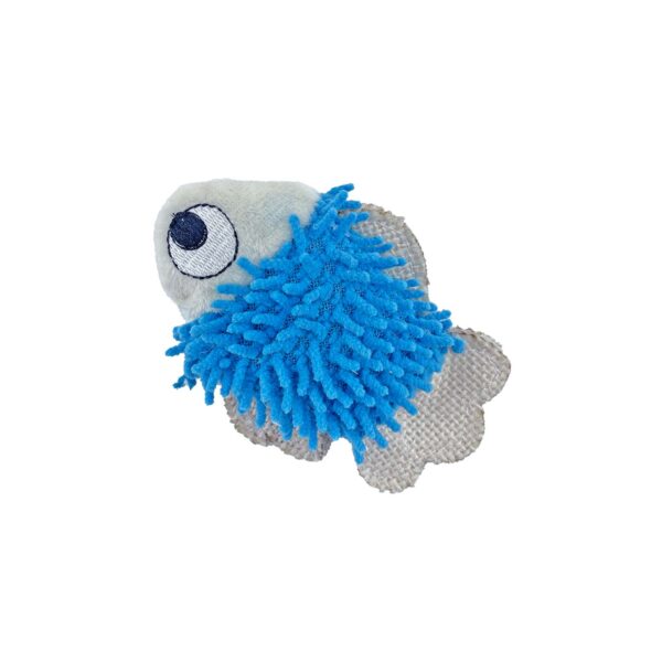 Juguete Para Gatos Forma De Pez Con Tubo De Catnip - Imagen 2