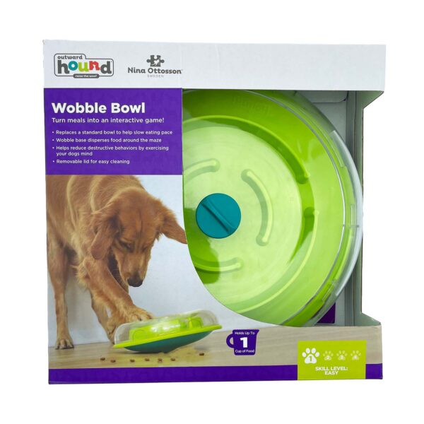 Juguete Wobble Dispensador De Premios Verde Limon
