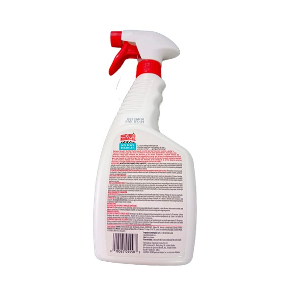 Nature Miracle No Mas Marcas Spray Para Gatos 24 Oz - Imagen 2