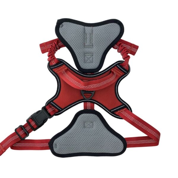 Pechera Con Absorción De Impactos Amortiguación Extra Roja - Imagen 3