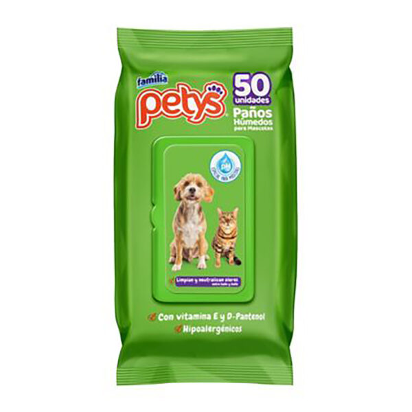Petys Paños Humedos X 50