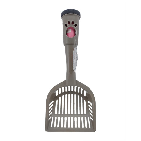 Pala Gato Para Excremento Con Dispensador De Bolsas - Imagen 2