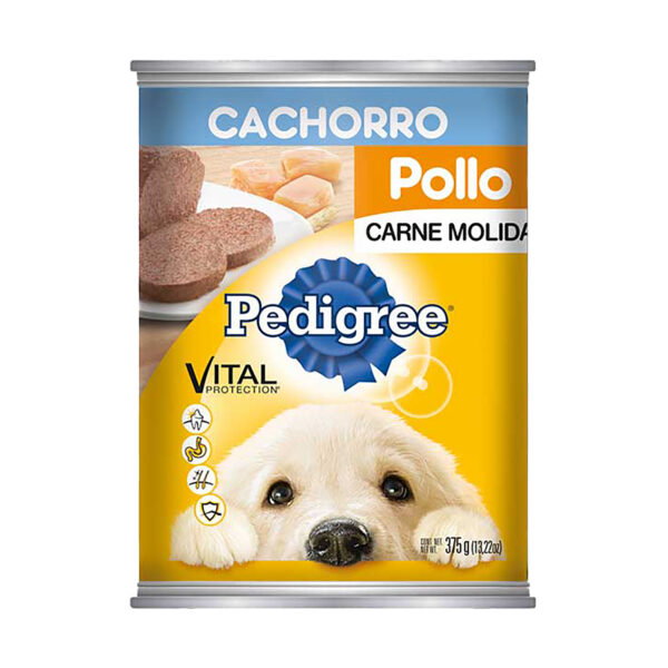 Pedigree Lata Cachorro Carne Y Pollo 380Gr