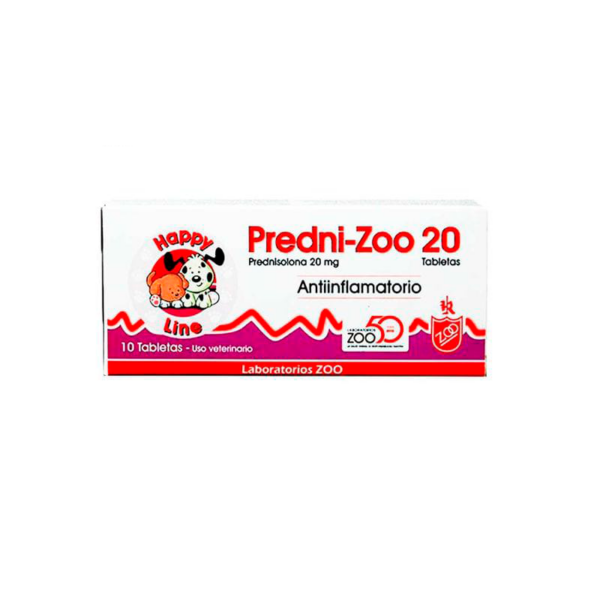 Predni-Zoo 20Mg 10 Tabletas