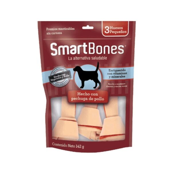 Smartbones Ckicken Small Por 3 Unidades