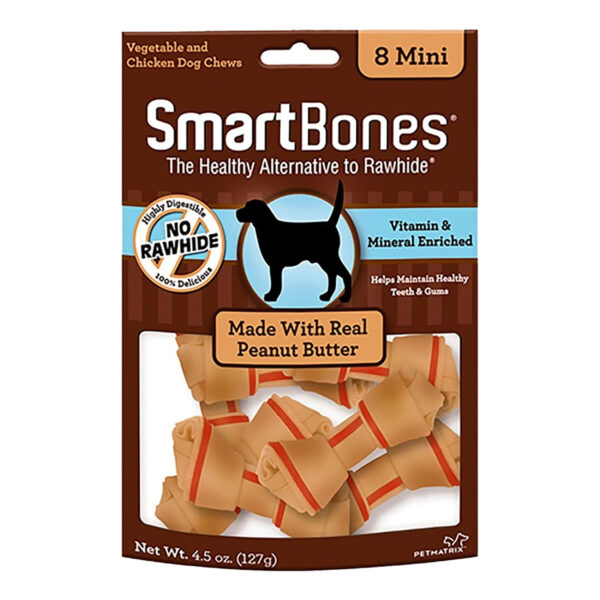Smartbones Dental Peanut Butter 8 Uni