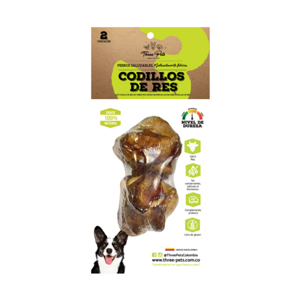Three Pets Codillos De Res 190 g