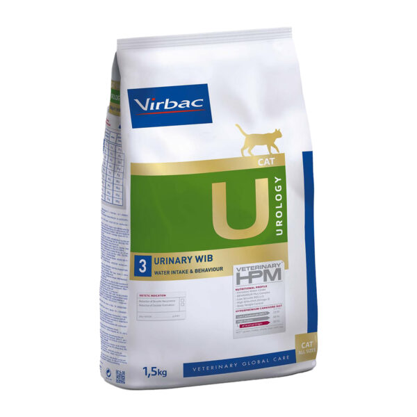 Virbac Veterinary HPM Gatos Diet Urology Urinary Wib 1,5 kg