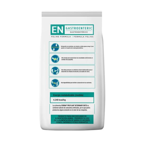 Pro Plan EN Gatos Veterinary Diets Gastroenteric 1.5 kg - Imagen 3