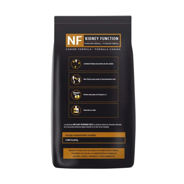 Pro Plan NF Perros Vetetinary Diets Kidney Función 2 kg - Imagen 2
