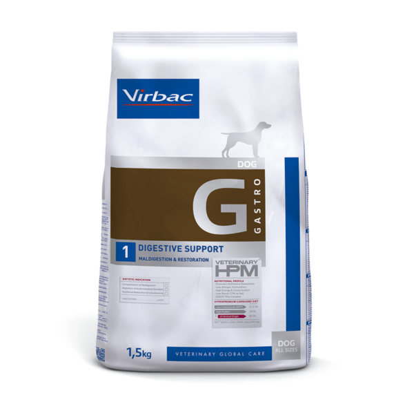 Virbac Veterinary HPM Perros Diet Gastro Digestive Support 3 kg