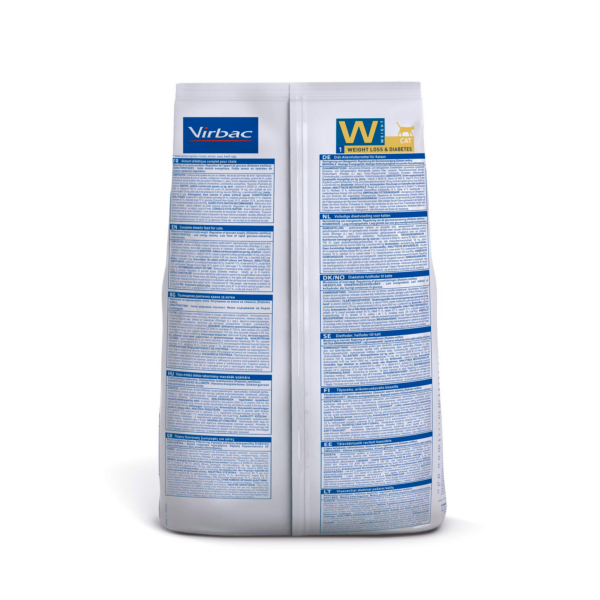 Virbac Veterinary HPM Gatos Diet Weight Loss Diabetes 3 kg - Imagen 2
