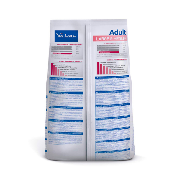 Virbac Veterinary HPM Perros Adulto Large And Medium - Imagen 2