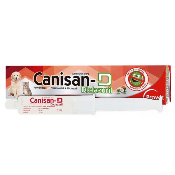 Canisan D Desparasitante Interno 5Ml