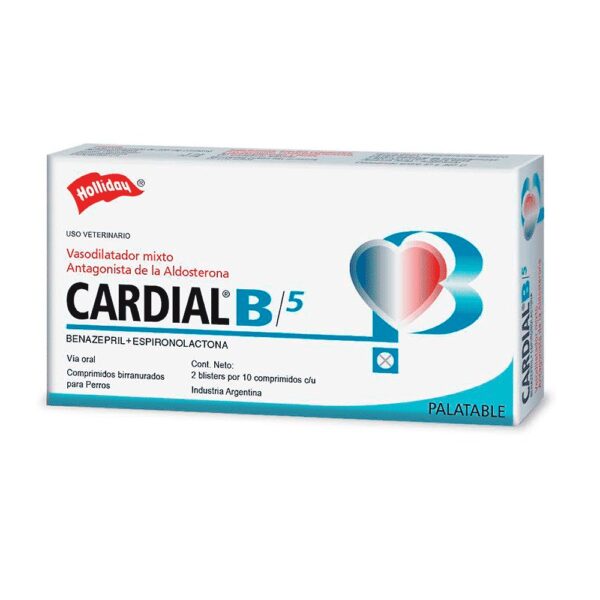 Cardial B/5 Caja Por 20 Unidades
