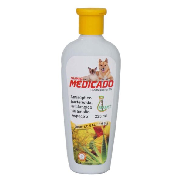 Bihovet Shampoo Medicado 225 Ml